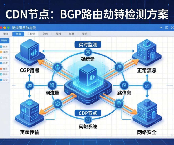 高防CDN防御BGP路由劫持监测方案：精准守护网络安全