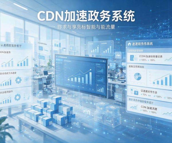 美国CDN技术赋能政务系统高效加速