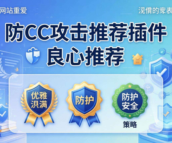 网站防CC攻击良心推荐：这些插件助你守护网络安全
