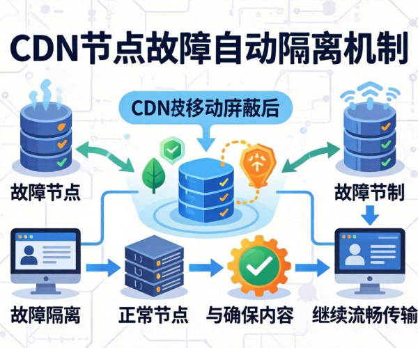 域名移动屏蔽后：CDN节点故障自动隔离的有效策略与实践