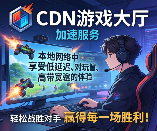 韩国CDN助力游戏大厅加速，畅享丝滑游戏体验