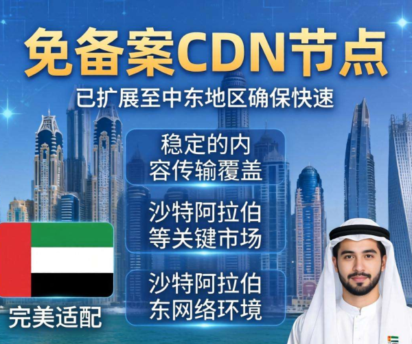 香港免备案CDN节点是否覆盖中东地区