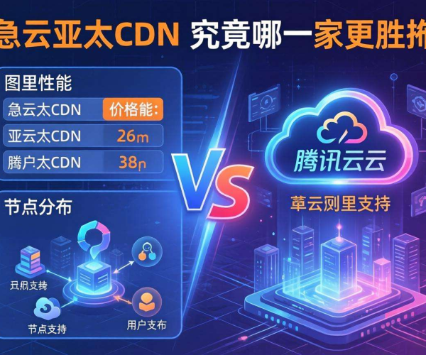 阿里云亚太CDN与腾讯云对比：哪个才是你的最佳选择？