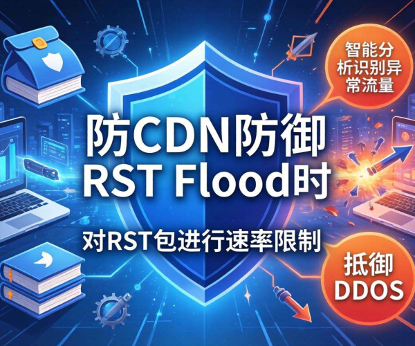 高防CDN防御RST Flood：是否支持RST包速率限制探究