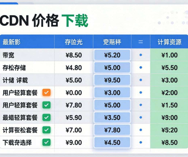 CDN价格表最新版下载途径揭秘