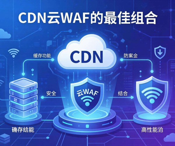 CDN与云WAF最佳组合方案架构：筑牢网络安全与性能提升防线