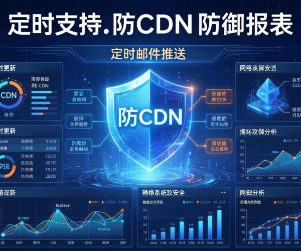 香港高防CDN的防御报表是否支持定时邮件推送