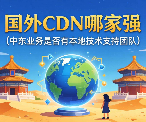 海外CDN哪家强？中东业务是否有本地技术支持团队揭秘