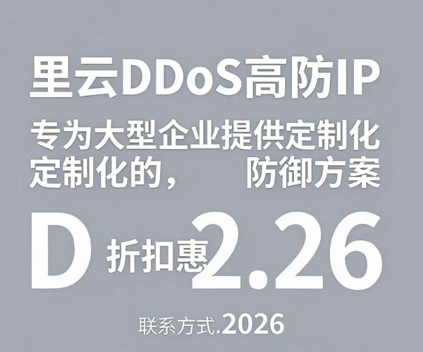 DDoS高防IP阿里云参考价及折扣与大客户经理联系方式2026