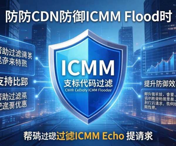 高防CDN防御ICMP Flood：是否支持ICMP代码过滤解析
