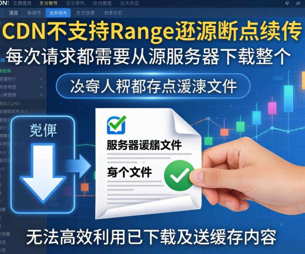 免费CDN大盘点：哪些不支持Range回源断点续传？