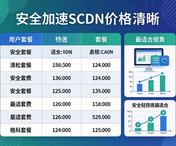 安全加速SCDN价格表，全方位揭秘性价比之选