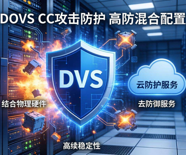 DDoS与CC同时防护，高防混合配置打造坚实网络安全防线