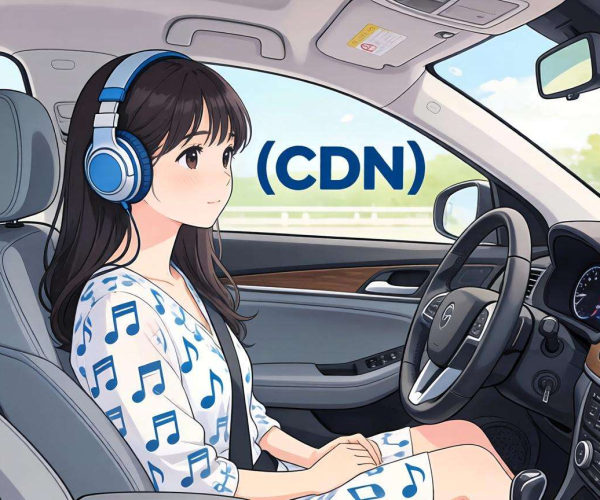 日本CDN：为车载音乐打造流畅、高品质的聆听体验