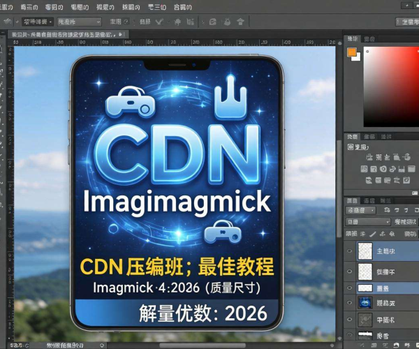 CDN图片压缩质量最佳调整教程：ImageMagick参数2026揭秘