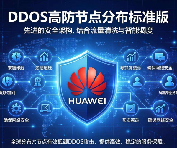 华为云DDoS高防节点分布标准版：守护网络安全的坚实防线