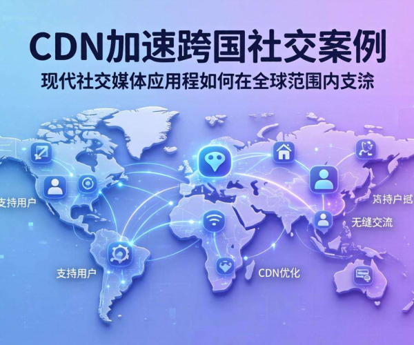 全球CDN加速赋能，解锁跨国社交平台高效互动成功密码