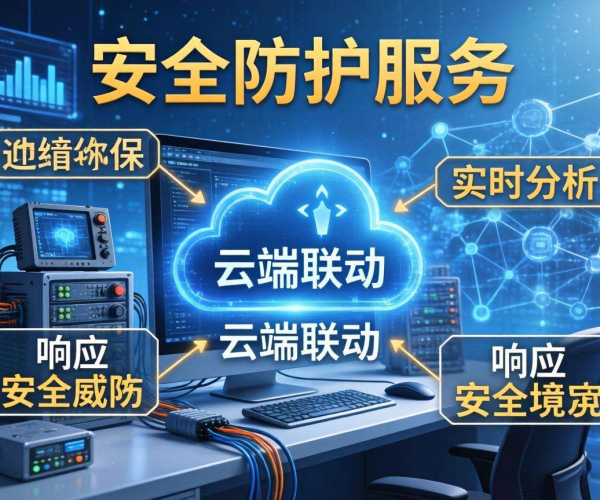 边缘安全防护服务原理：揭秘云端联动机制保障网络安全