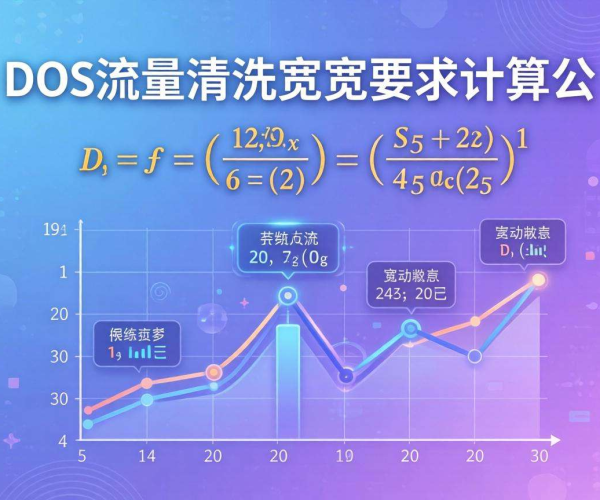 DDoS流量清洗带宽要求计算公式解析与应用要点