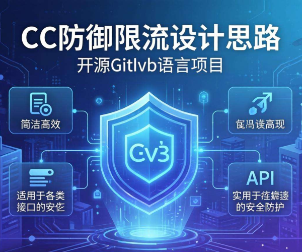 API接口CC防御限流设计思路开源:Java版GitHub项目分享