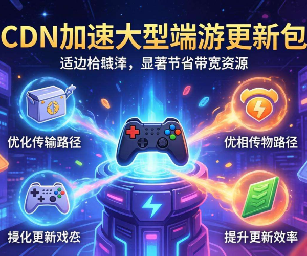 游戏CDN加速大型端游更新包，究竟能节省多少带宽？