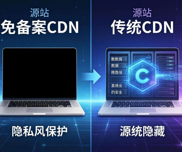 免备案CDN与普通CDN区别：源站隐藏优势大揭秘