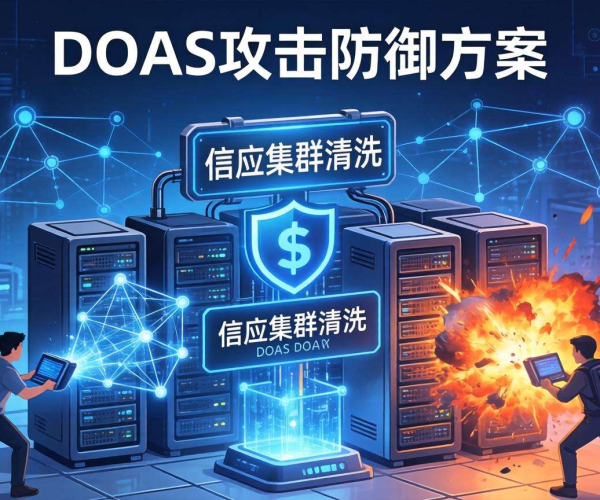 DDoS攻击防御方案：架构高防集群实现高效流量清洗