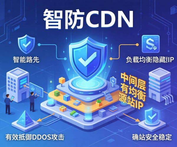 高防CDN：隐匿源站IP的中间层，为网站安全保驾护航