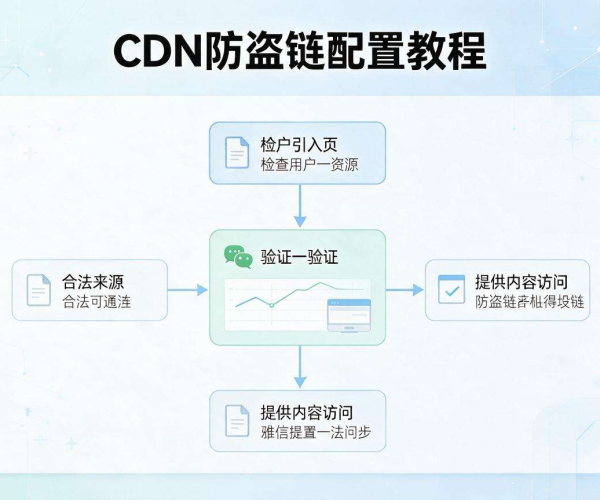 CDN防盗链配置全流程教程,保障资源安全与访问稳定