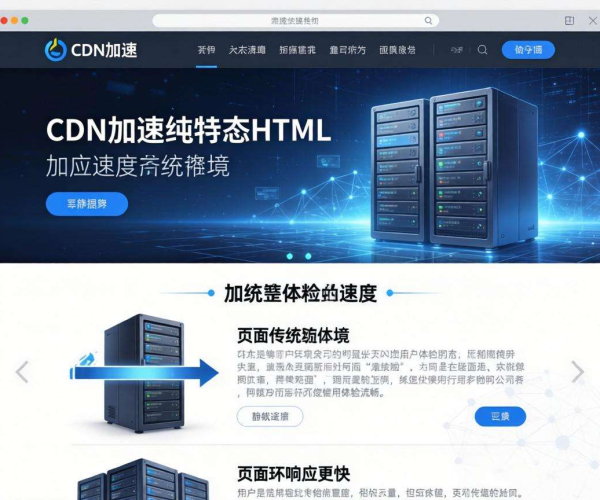 免备案CDN加速纯静态站HTML页面：效果对比大揭秘