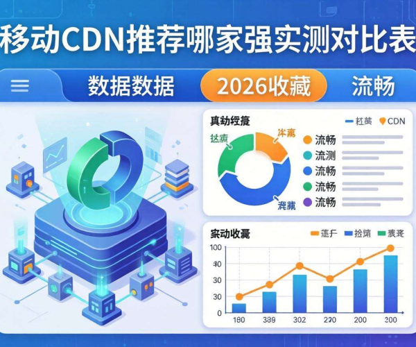 2026移动屏蔽CDN推荐实测对比表数据，值得收藏！