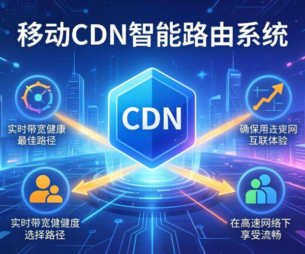 移动屏蔽CDN的智能路由：能否按实时带宽健康度选路？