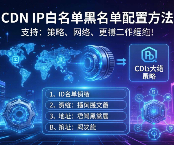 CDN IP白名单与黑名单配置方法详解