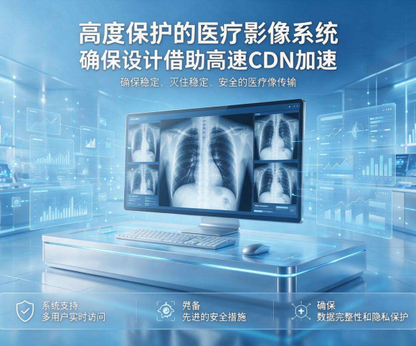 高防CDN加速医疗影像 兼顾高效传输与安全防护