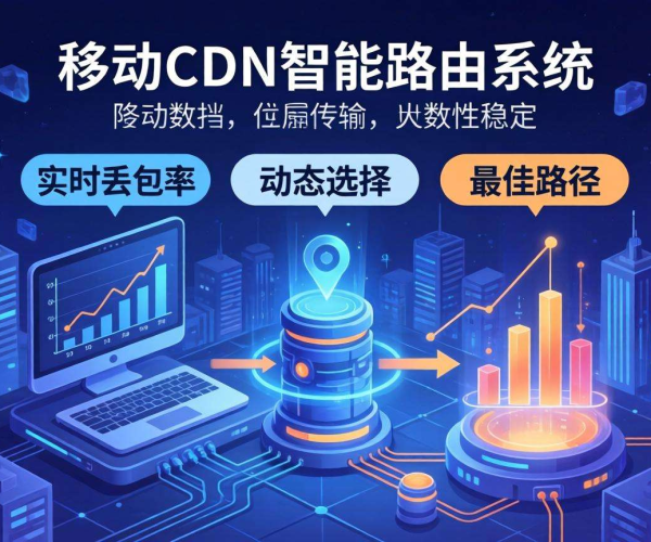 移动屏蔽CDN的智能路由能否按实时丢包率选路