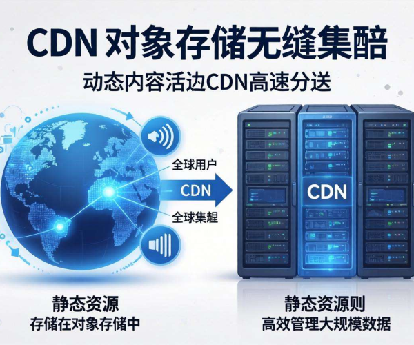 深度剖析:为何CDN与对象存储堪称黄金搭档