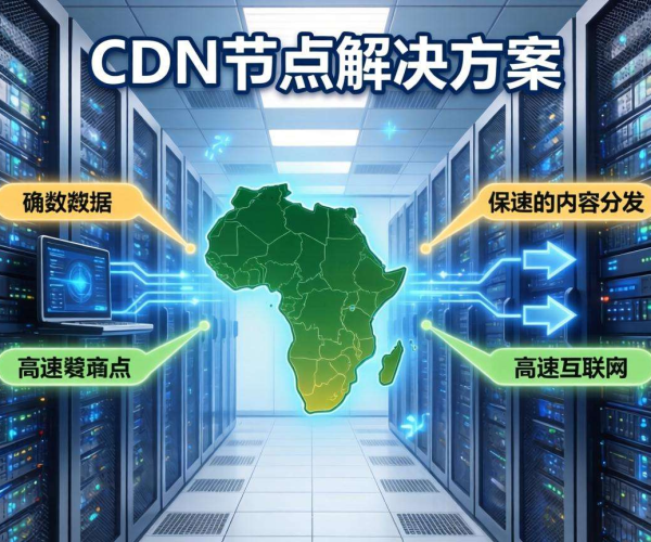非洲CDN节点建设解决方案：提升网络效能，开拓数字新境