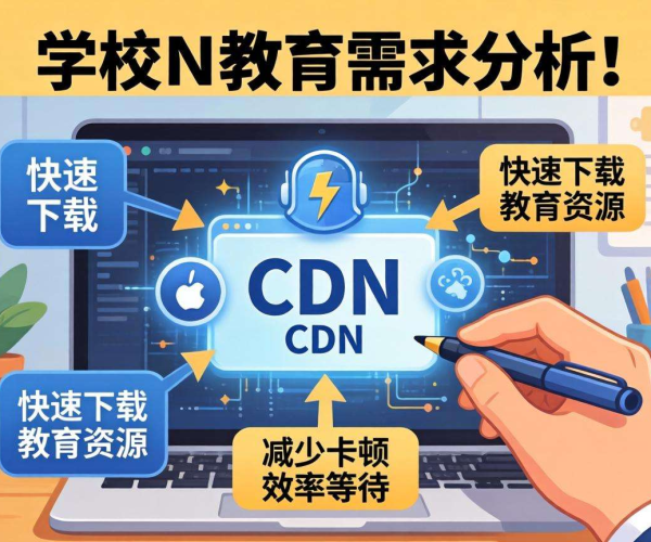 CDN在教育领域的应用现状与需求分析