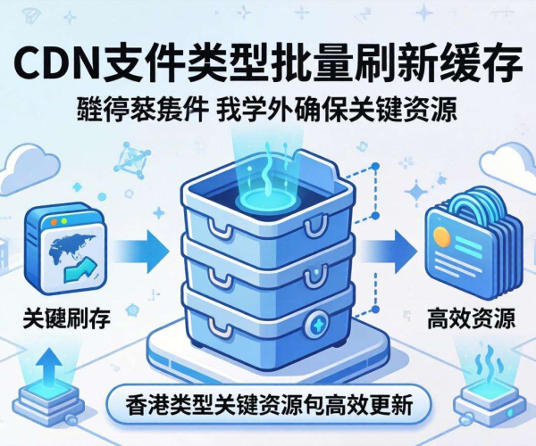 香港CDN的缓存刷新是否支持按文件类型批量刷新