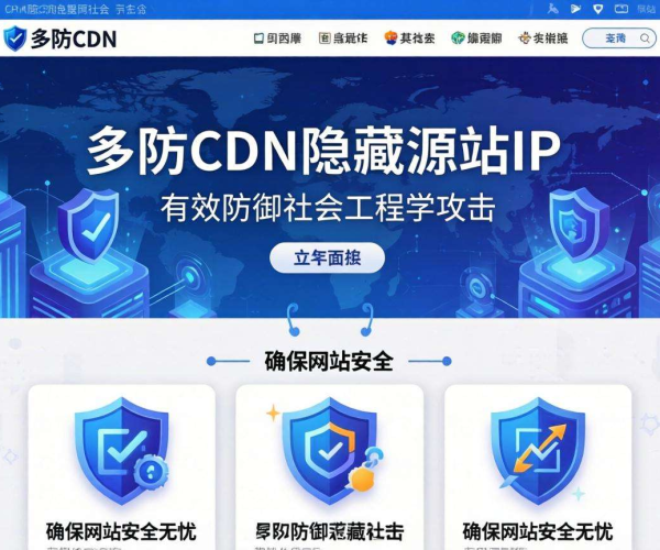 高防CDN隐藏源站IP，能否有效抵御社会工程学攻击？