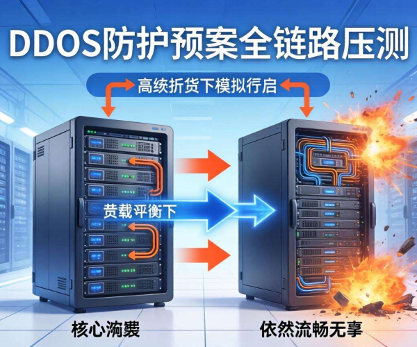 电商平台DDoS防护预案全链路压测：筑牢安全防线保障业务稳定