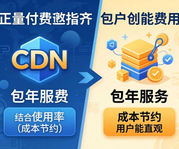 CDN按量付费与包年对比：哪个更划算的详细计算分析