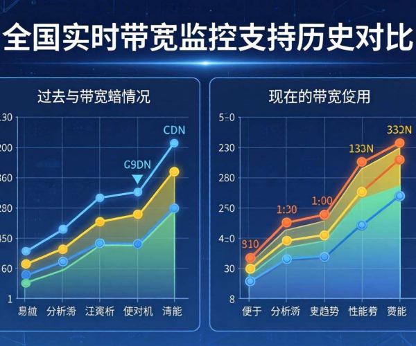 国内CDN实时带宽监控：能否支持对历史数据进行对比？