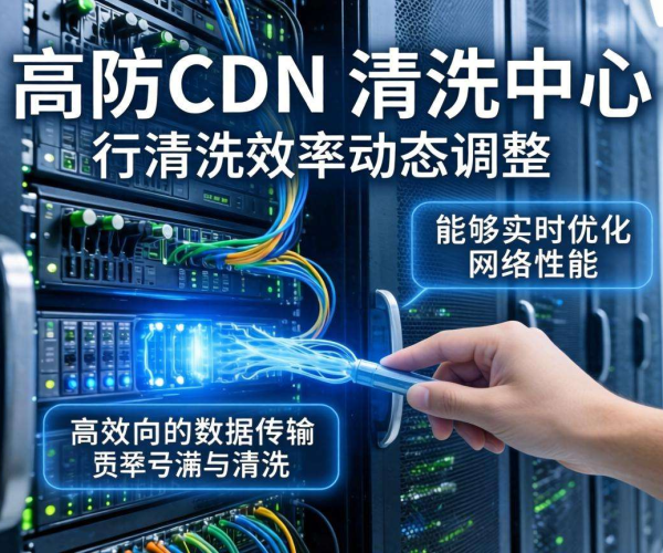 香港高防CDN清洗中心：能否按清洗效率进行动态调整？