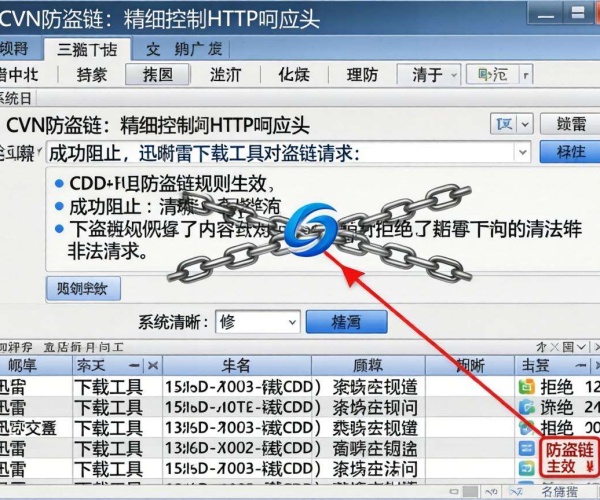 CDN防盗链能否抵御迅雷下载？解析两者间的技术博弈