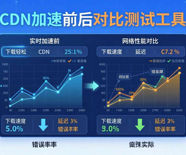 CDN加速前后对比测试工具大推荐，精准评估加速效果！
