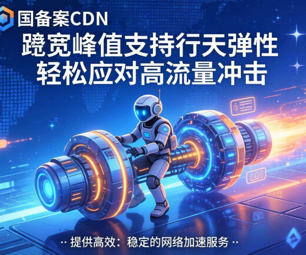 国内免备案CDN带宽峰值：能否实现按天弹性调整？