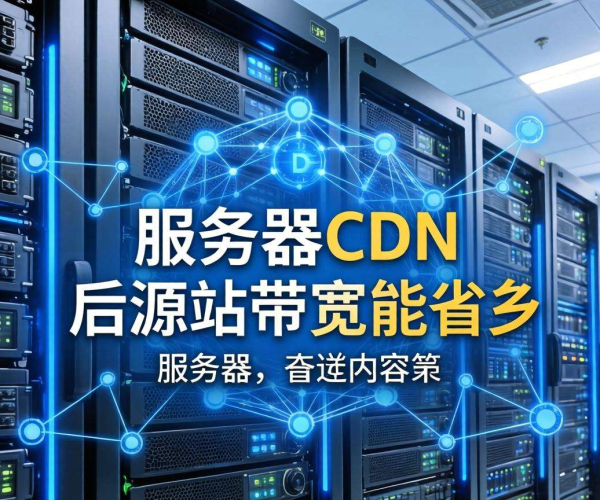 香港服务器搭配CDN，源站带宽究竟能省多少？