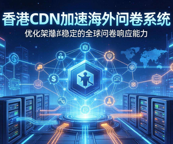 香港CDN助力海外问卷系统，实现高效稳定加速