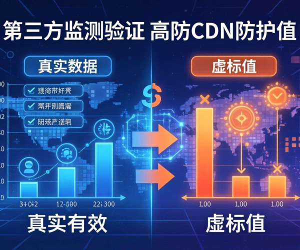 高防CDN防护值虚标？第三方监测验证方法大揭秘